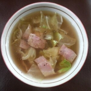 白菜スープ